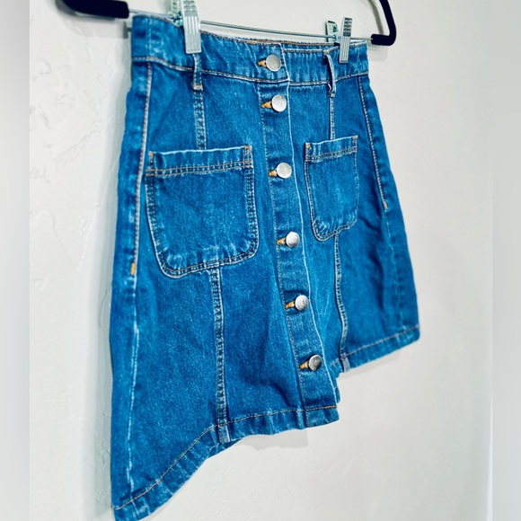 Divided Denim Skirt Back To School Mini Jean Skirt Size 4 / X SMALL NEW! - Picture 4 of 16